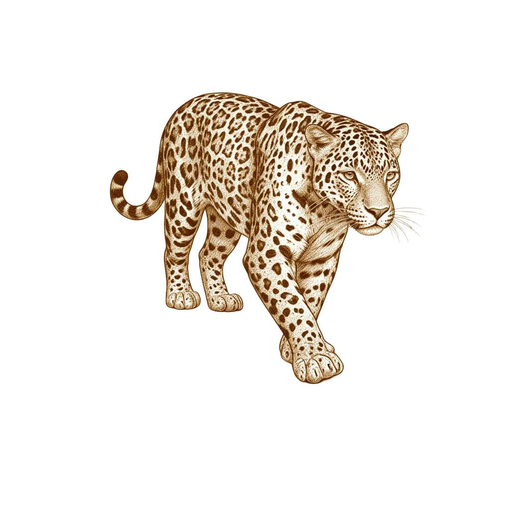 Onça illustration for §05 - Validation over novelty.